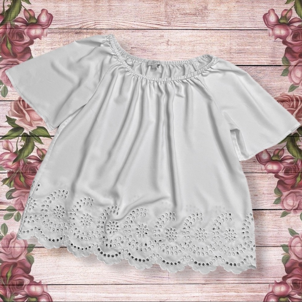 Ann Taylor Loft Romantic Off The Shoulder Top